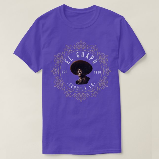 T-shirt El Guapo Tequila (Design devant)
