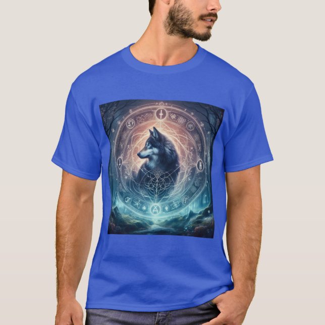 T-shirt El Guardián Místico del Bosque (Devant)