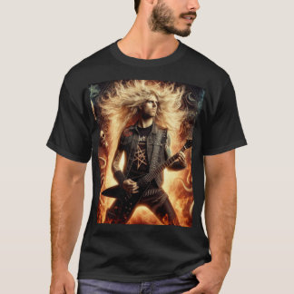 T-shirt El heavy metal se lleva a fuego