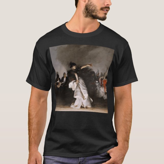 T-shirt El Jaleo (Danseuse espagnole) - John Singer Sargen (Devant)