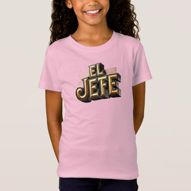 T-Shirt El Jefe (Devant)