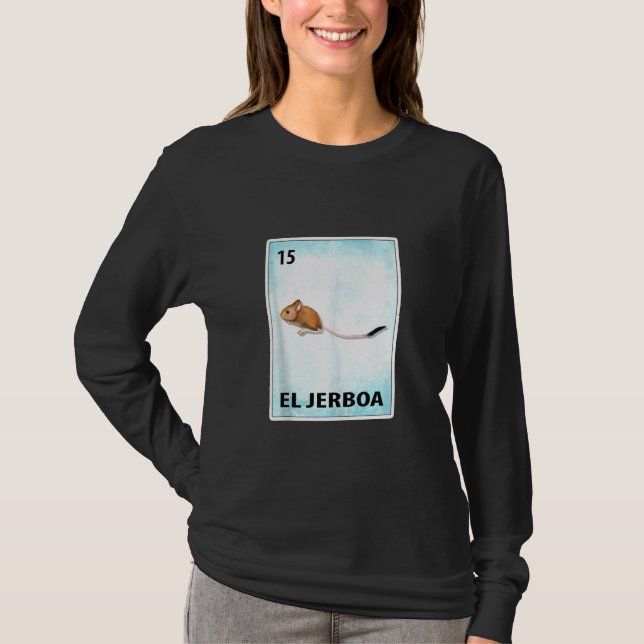 T-shirt El Jerboa Mexicaine Jerboa Cartes (Devant)