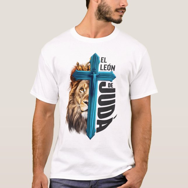 T-shirt el león de judá (Devant)