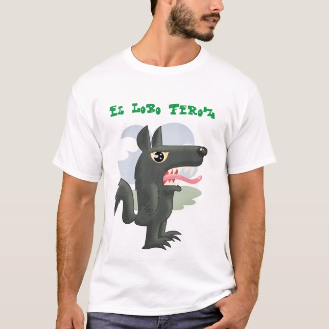 T-shirt El Lobo Feroz (Le Grand Mauvais Loup) (Devant)