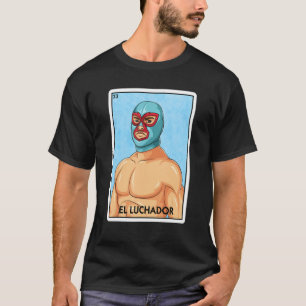 T-shirt El Luchador Mexique jeu de carte Lucha Libre Mexic
