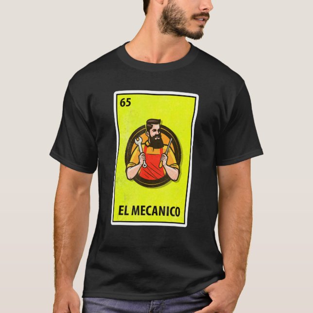 T-shirt El Mecanico Mexico Lottery (Devant)