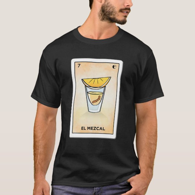 T-shirt El Mezcal Lotería (Devant)