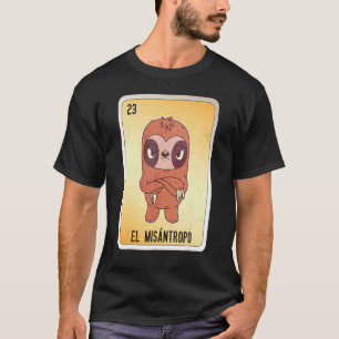 T-shirt El Misantropo Mexicaine Lotterie Cartes de Bingo