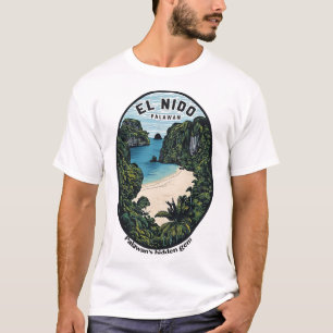 T-shirt El Nido : le joyau caché de Palawan