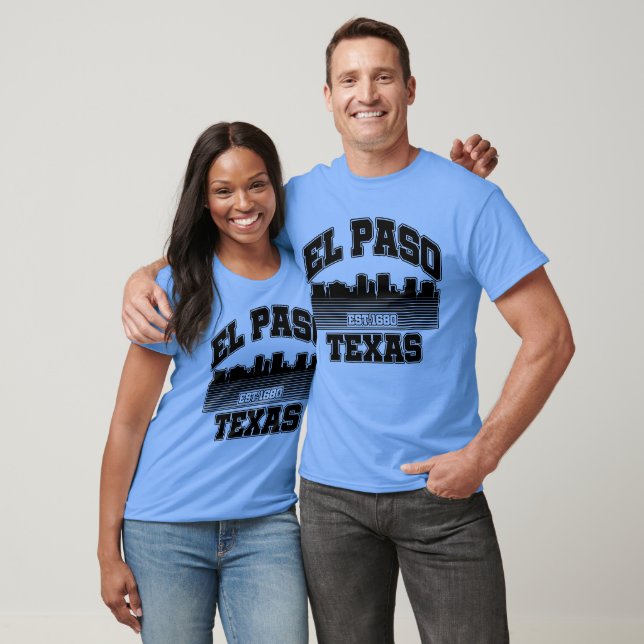T-shirt El Paso, Texas (Unisexe)