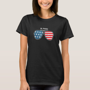 T-shirt El Paso Texas Tx Us Villes Amérique 4 juillet