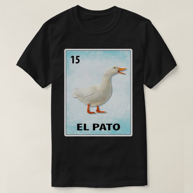 T-shirt El Pato Mexicain Duck ds (Design devant)