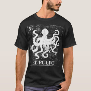 T-shirt El Pulpo - Graphique espagnol de poulpe t