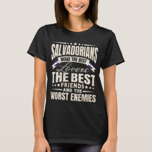 T-shirt El Salvador Meilleurs Salvadoriens Hommes & Femmes