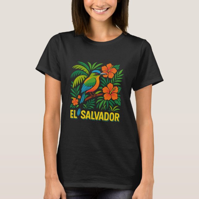 T-shirt El Salvador Torogoz (Devant)