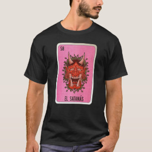T-shirt El Satanas Mexicaine Loterie Mexique Loteria Carte