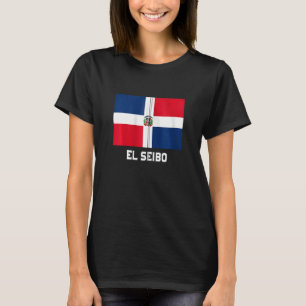 T-shirt El Seibo République dominicaine Drapeau Emblem Esc