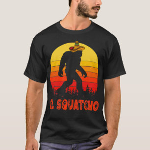 T-shirt El Squatcho Mexicain Sasquatch