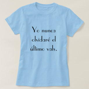 T-shirt EL Vals du mois passé d'Oreja De Van Gogh de La