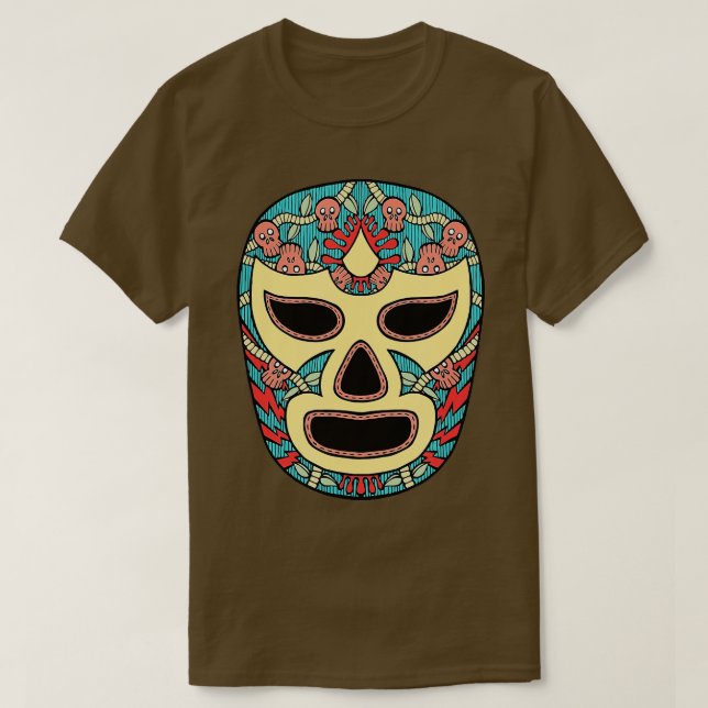T-shirt El Wrestler Lucha Libre Mexique Luchador 1 (Design devant)