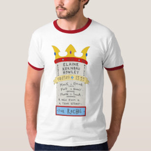T-shirt Elaine contre. La couleur de la Manche