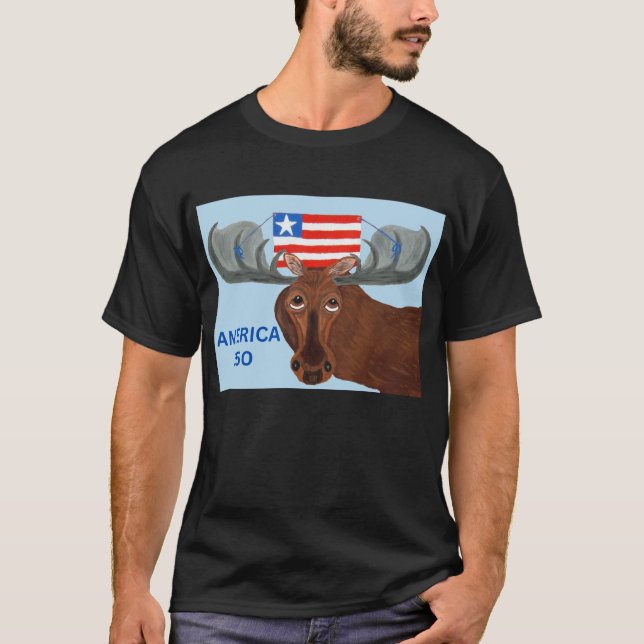 T-shirt Élan America 250 (Devant)