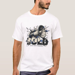 T-shirt Élan audacieux, prospérez avec confiance intrépide