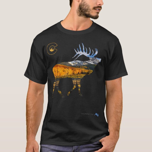 T-shirt Élan du Colorado (Devant)