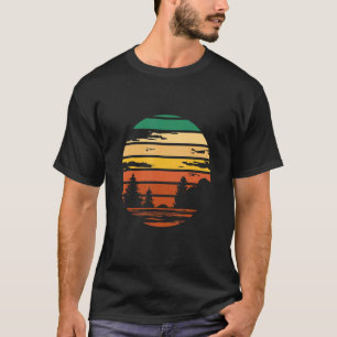 T-shirt Élan Suède Hej Outdoor Scandinavie pêche holi