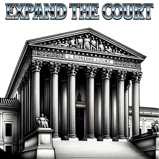 T-shirt Élargir la Cour (Créateur téléchargé)