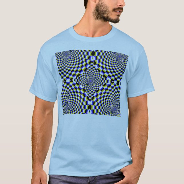T-shirt Élargir l'illusion optique (Devant)