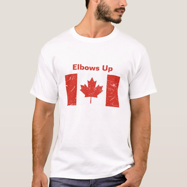 T-shirt Elbows Up Homme's (Devant)