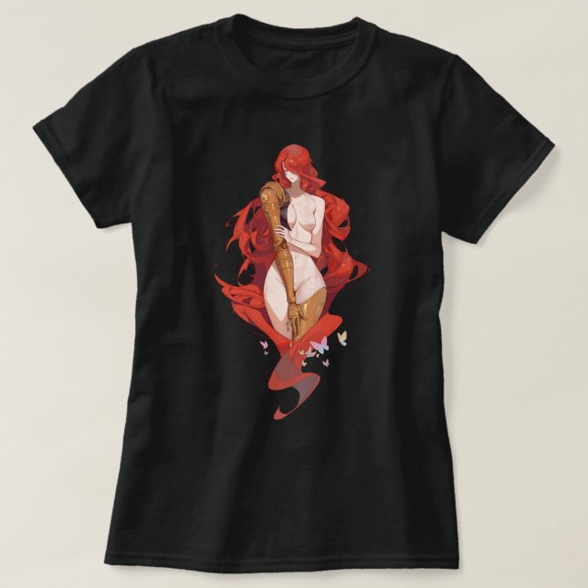 T-shirt Elden Ring Malenia papillon ailes Classique  (Design devant)
