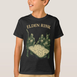T-shirt Elden Rink Drôle de chevalier de hockey parodie Fa