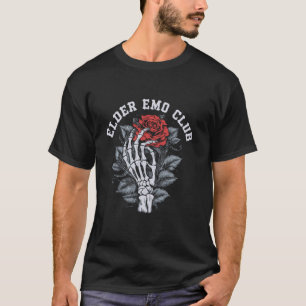 T-shirt Elder Emo Club Vintage Melancholic esthétique