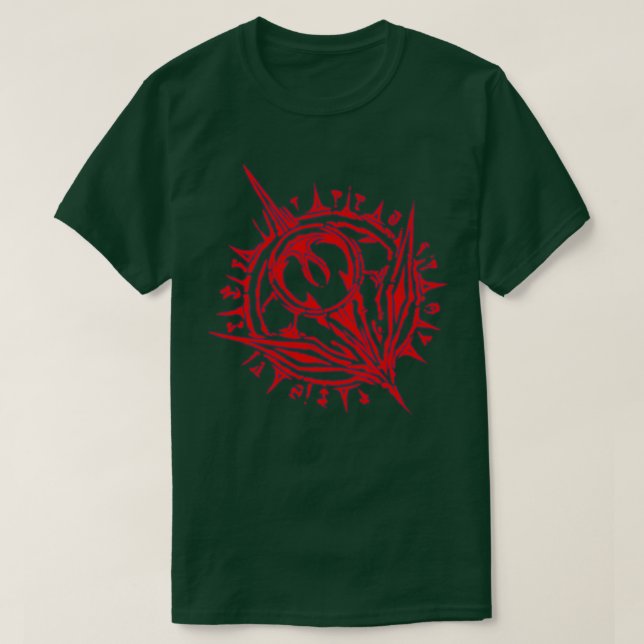 T-shirt Elder Scrolls Nuit Alt (Design devant)