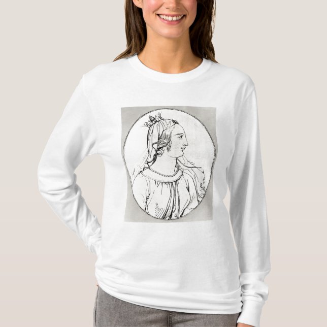 T-shirt Eleanor de l'Aquitaine (Devant)