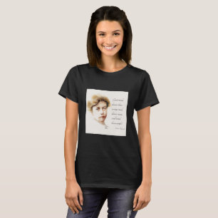 T-shirt Eleanor Roosevelt et citation "Grands Esprits"