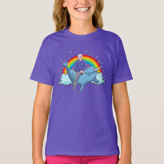 T-shirt Élection 2020 de Narwhal de ponceuses de Bernie