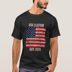 T-shirt Élection 2024 aux États-Unis - Faites votre compte