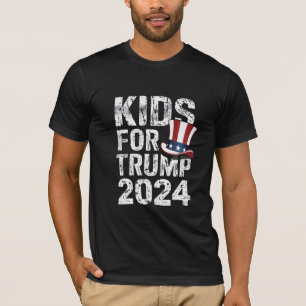 T-shirt Élection américaine 2024 de Kids For Trump