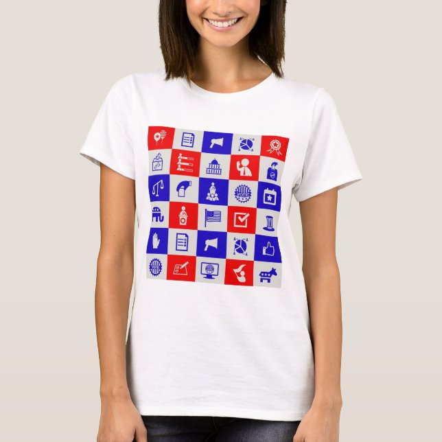 T-shirt élection aux USA (Devant)