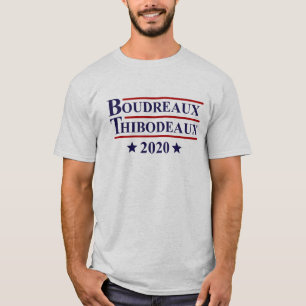 T-shirt Élection de Boudreaux & Thibodeaux 2020 en Louisia