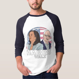 T-shirt Élection de Harris Walz