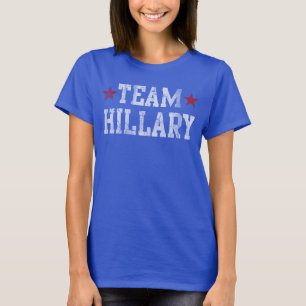 T-shirt Élection de Hillary de 2016 équipes