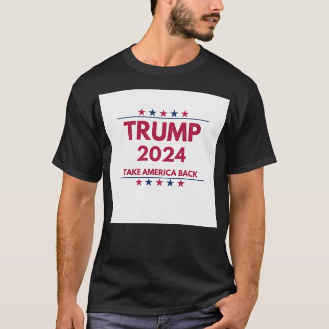 T-shirt Élection Donald Trump 2024 (Devant)