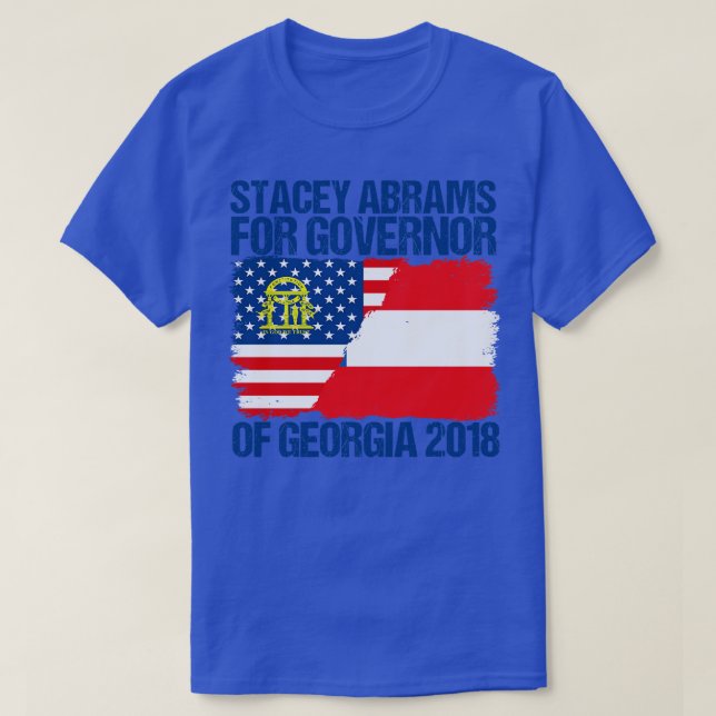 T-shirt Élection du gouverneur de Géorgie 2018 de Stacey A (Design devant)