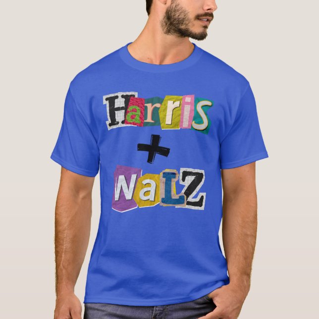T-shirt Election Merch Harris Walz Parti démocratique (Devant)