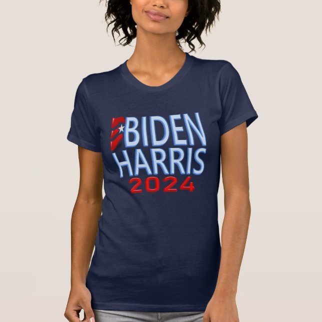 T-shirt Élection présidentielle de Biden Harris 2024 (Devant)