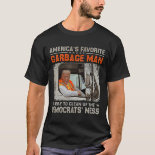 T-shirt Élection Trump 2024 Trump Garbage Man Vote Trump P